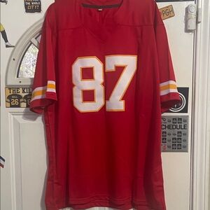 Travis Kelce jersey. Just in time for the first game!